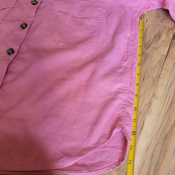 H&M Divided Size M Ladies Button Front Shirt - Picture 5 of 9